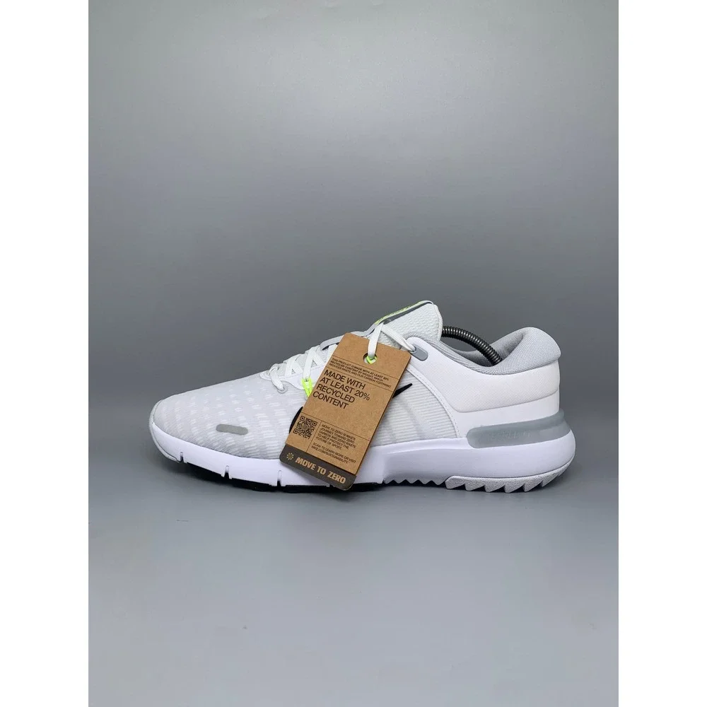 Nike Free G White Volt Golf Shoes FN0332-101 Men's Sz 12 NWT